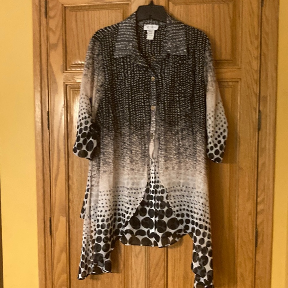 Cover Charge Silk Patterned Shirt